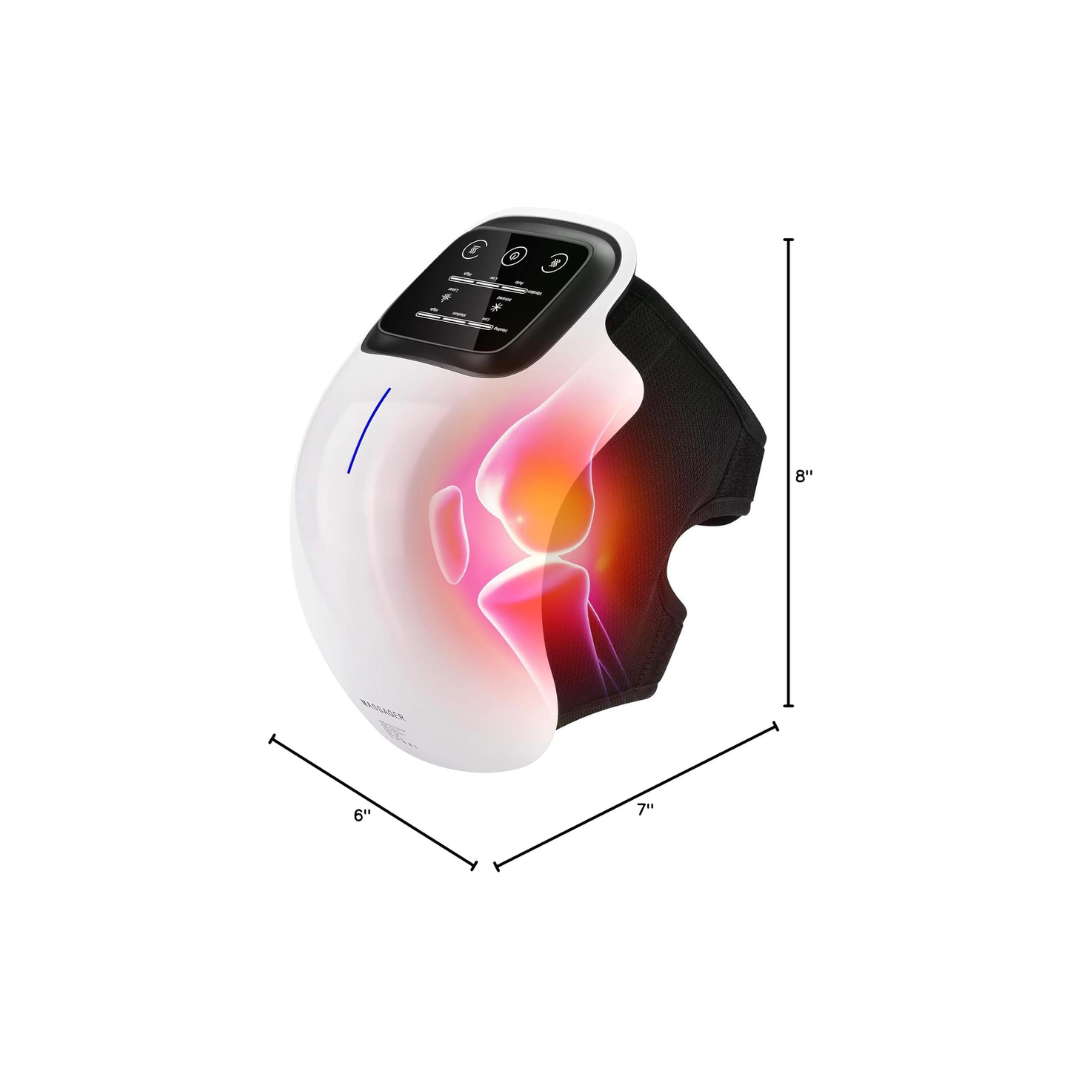 Wireless Knee and Shoulder Massager. Led Therapy